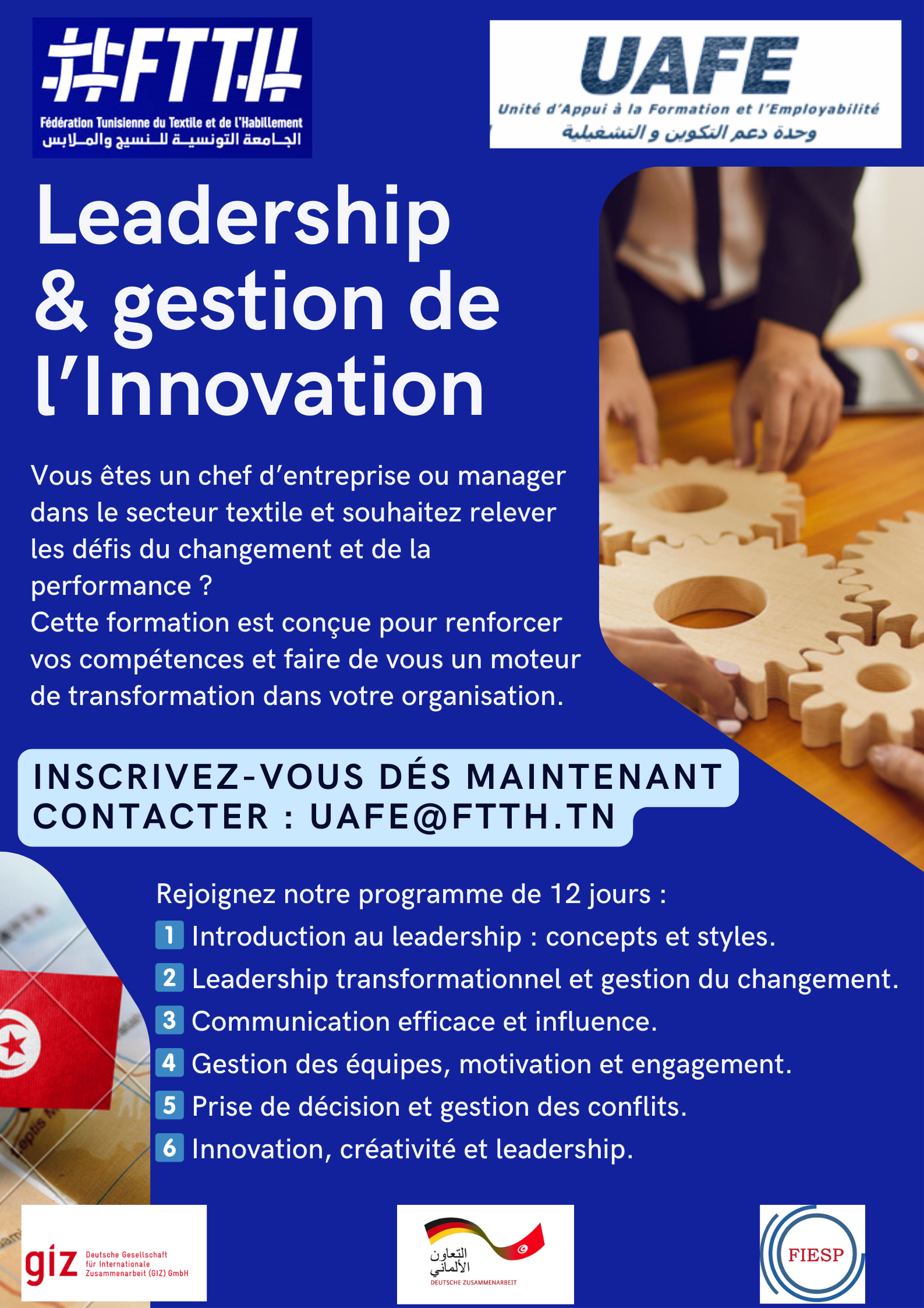 Boostez vos Compétences en Leadership et Gestion de l’Innovation – Formation à Ne Pas Manquer !